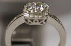 custom engagement ring setting